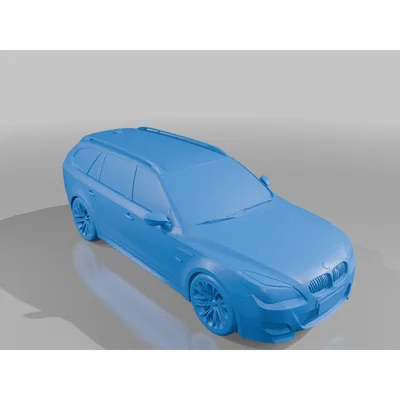 Mô hình xe BMW M5 Touring E61 in 3D chất lượng cao