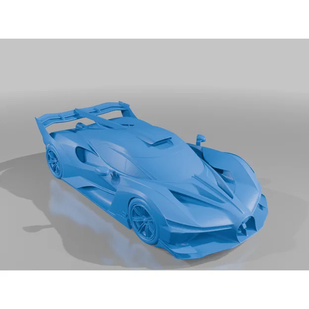Mô hình siêu xe Bugatti Bolide 3D - File STL in 3D chất lượng cao - Image 1