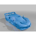 Mô hình siêu xe Bugatti Bolide 3D - File STL in 3D chất lượng cao - Thumbnail 1