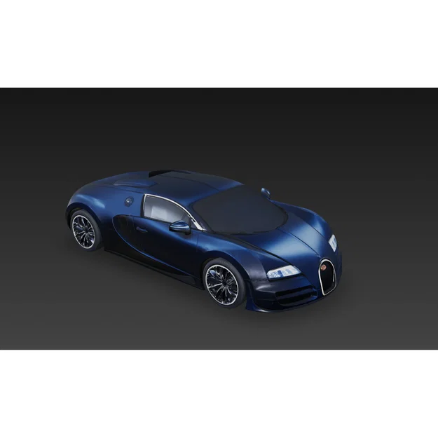 Mô hình siêu xe Bugatti Veyron Super Sport in 3D chi tiết - Image 1