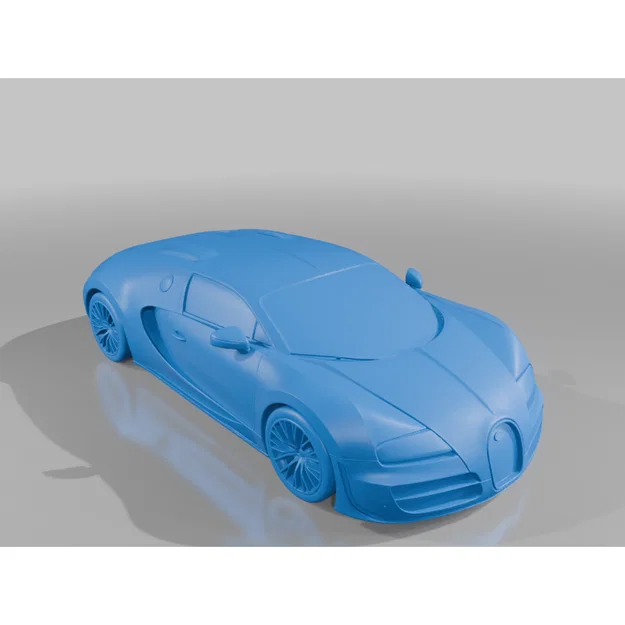Mô hình siêu xe Bugatti Veyron Super Sport in 3D chi tiết - Image 2