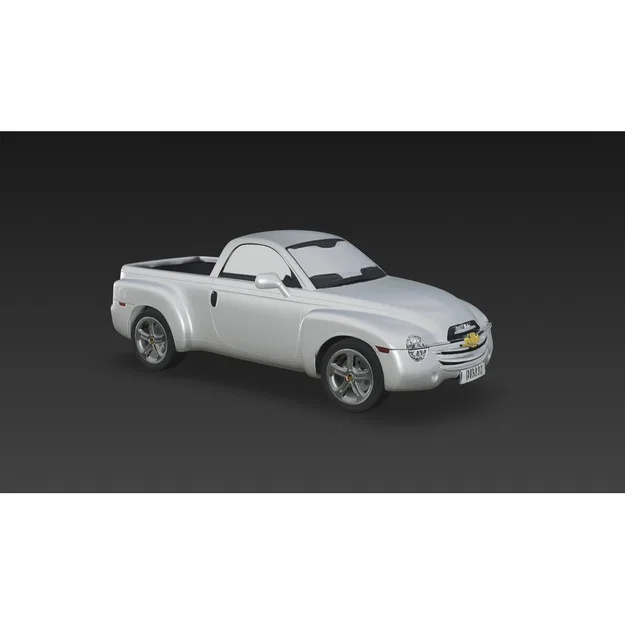 Mô hình xe bán tải Chevrolet SSR in 3D tinh xảo - Image 2