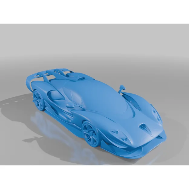 Mô hình siêu xe De Tomaso P900 in 3D chi tiết cực đẹp - Image 2