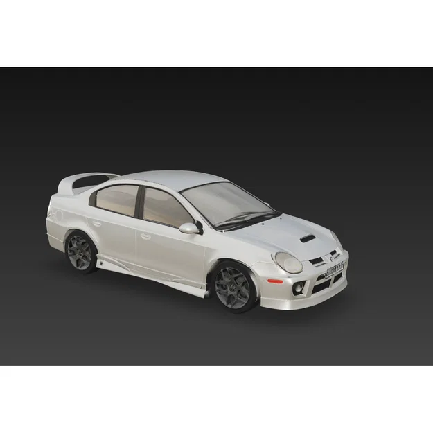 Mô hình xe hơi Dodge Neon SRT-4 3D tinh xảo - Image 2