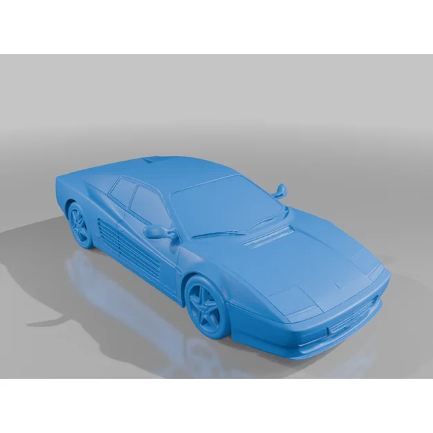 Mô hình siêu xe Ferrari 512 TR in 3D đẹp mắt cho người chơi - Image 1