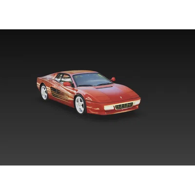 Mô hình siêu xe Ferrari 512 TR in 3D đẹp mắt cho người chơi