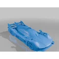 Mô hình siêu xe Ferrari 499P Modificata in 3D chi tiết cực đẹp - Thumbnail 1