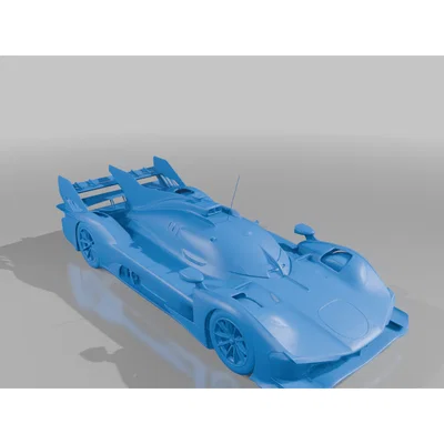 Mô hình siêu xe Ferrari 499P Modificata in 3D chi tiết cực đẹp
