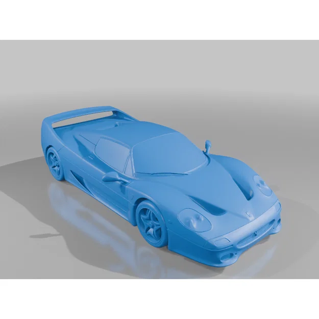 Mô hình siêu xe Ferrari F50 - File in 3D chất lượng cao - Image 2