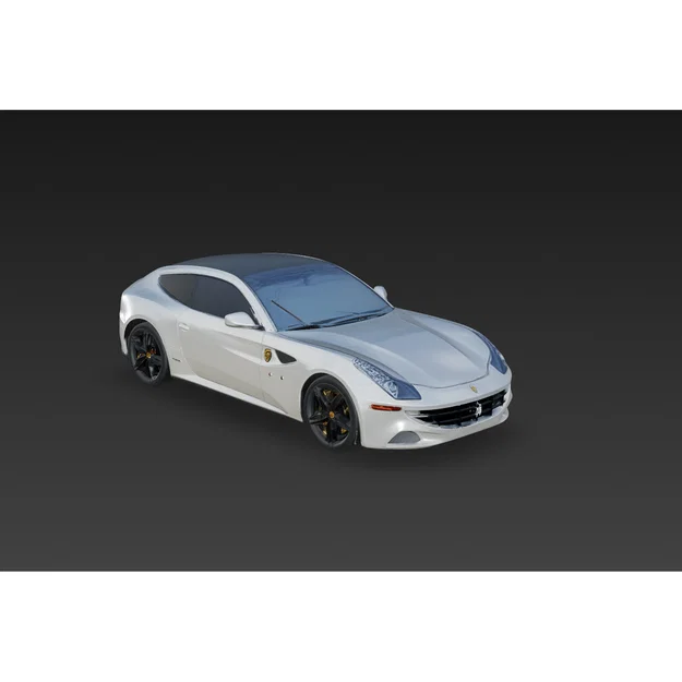 Mô hình 3D xe Ferrari FF – Thiết kế siêu xe đầy đẳng cấp - Image 1