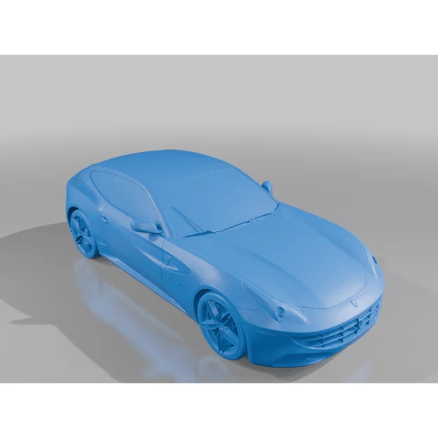 Mô hình 3D xe Ferrari FF – Thiết kế siêu xe đầy đẳng cấp - Image 2