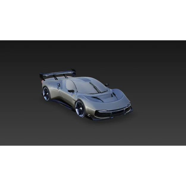Mô hình Ferrari KC23 3D - Siêu xe đường phố cho dân chơi in 3D - Image 1