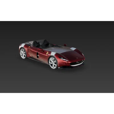 Mô hình siêu xe Ferrari Monza SP2 in 3D độc đáo