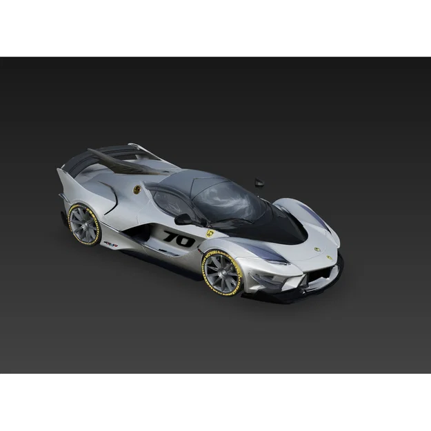 Mô hình siêu xe Ferrari FXX-K in 3D cực chi tiết cho người chơi - Image 1