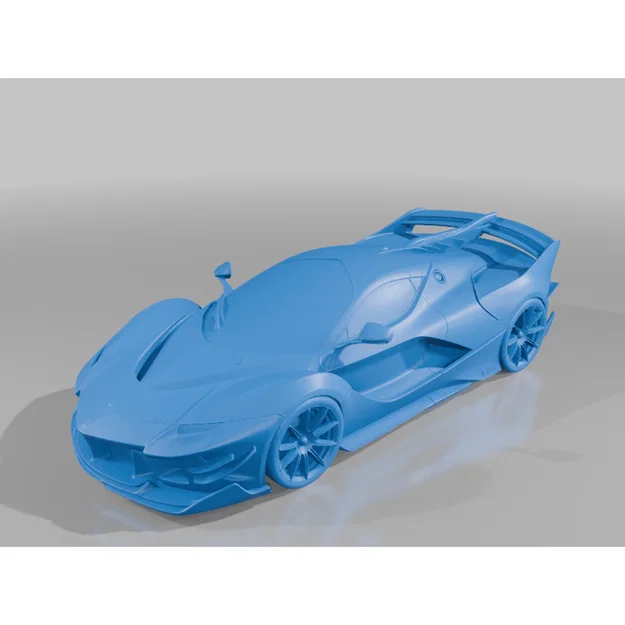 Mô hình siêu xe Ferrari FXX-K in 3D cực chi tiết cho người chơi - Image 2