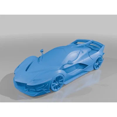 Mô hình siêu xe Ferrari FXX-K in 3D cực chi tiết cho người chơi