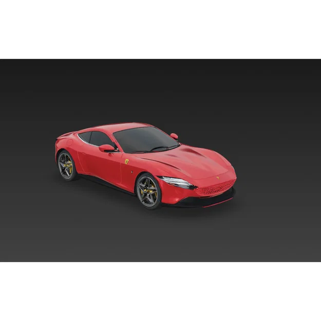 Mô hình 3D xe Ferrari Roma sang trọng - Tải file STL in 3D - Image 1