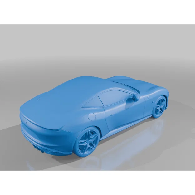Mô hình 3D xe Ferrari Roma sang trọng - Tải file STL in 3D - Image 2