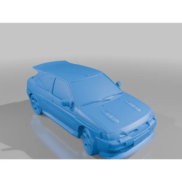 Mô hình xe Ford Escort RS Cosworth 3D - Đồ chơi trang trí cực chất - Image 2