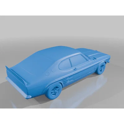 Mô hình xe Ford Capri RS3100 3D độc đáo cho dân sưu tầm