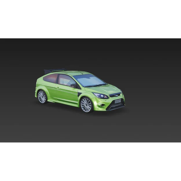 Mô hình 3D Ford Focus RS MK2 chi tiết cho người đam mê xe - Image 2