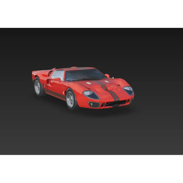 Mô hình 3D Ford GT40 Mk II - Đồ chơi trang trí xe cổ điển - Image 1