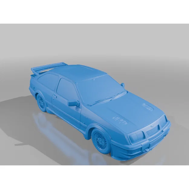 Mô hình 3D xe Ford Sierra RS Cosworth cực chất để trang trí - Image 1