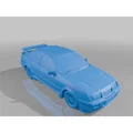 Mô hình 3D xe Ford Sierra RS Cosworth cực chất để trang trí - Thumbnail 1