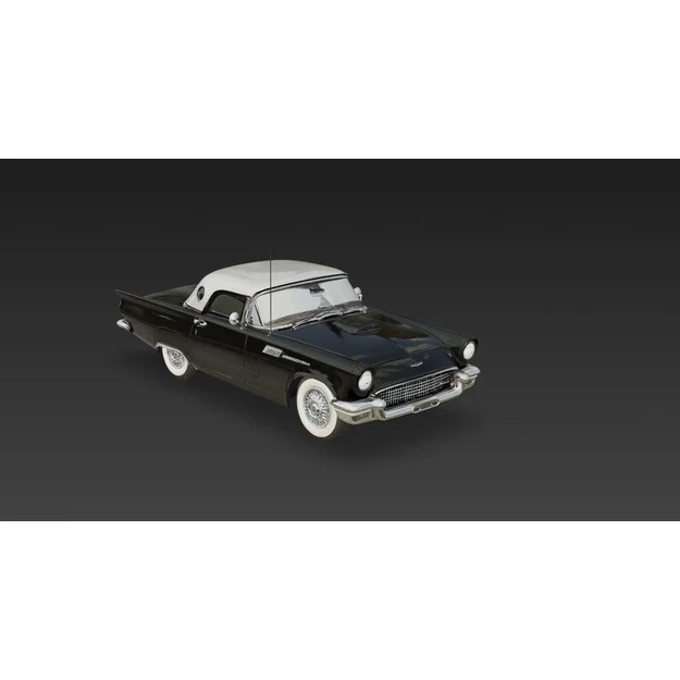 Mô hình xe cổ Ford Thunderbird 1957 in 3D độc đáo - Image 1