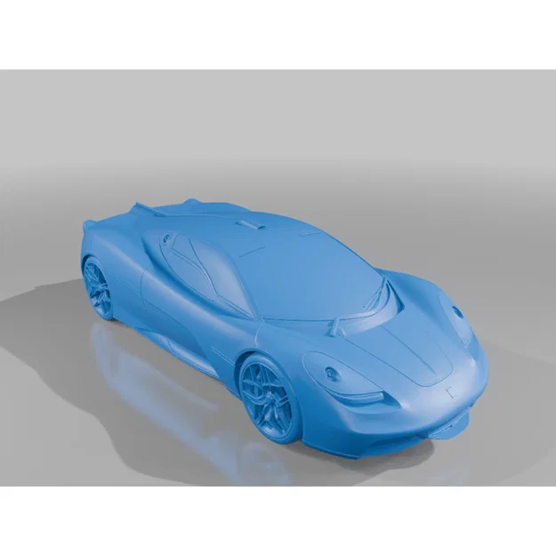 Mô hình siêu xe GMA T.50 in 3D - Thiết kế chi tiết, sắc nét - Image 1