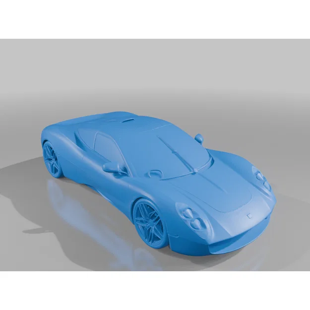 Mô hình siêu xe GMA T 33 - File in 3D tinh xảo cho dân chơi mô hình - Image 1