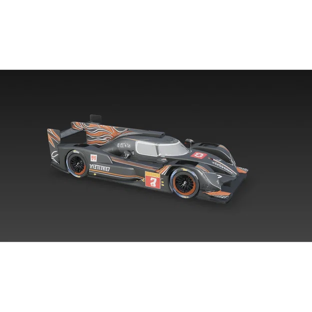 Mô hình xe đua Ginetta G60 - Tải file STL 3D chất lượng cao - Image 1