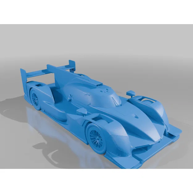 Mô hình xe đua Ginetta G60 - Tải file STL 3D chất lượng cao - Image 2