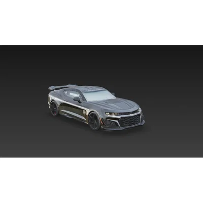 Mô hình 3D Hennessey Exorcist Camaro ZL1 siêu chi tiết