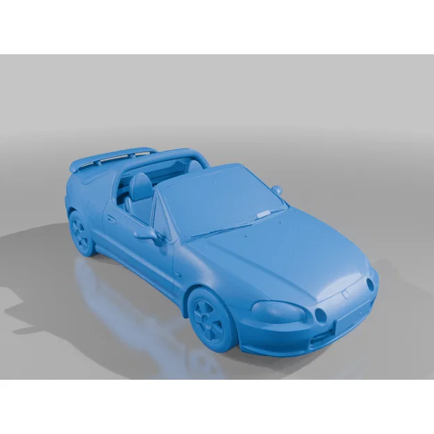 Mô hình 3D xe Honda CR-X Del Sol - Tự tay in ấn cho người mê xe - Image 2