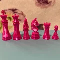 Bộ Quân Cờ Chess Figurines - Thumbnail 3