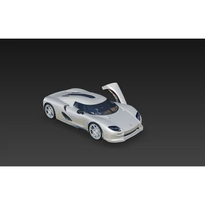 Mô hình siêu xe Koenigsegg CC850 3D chất lượng cao