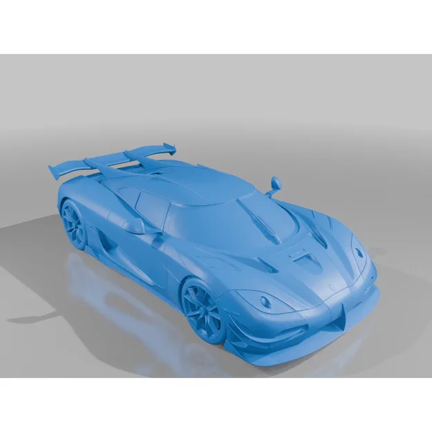 Mô hình siêu xe Koenigsegg Agera XS in 3D độc đáo - Image 2