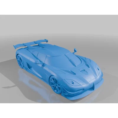Mô hình siêu xe Koenigsegg Agera XS in 3D độc đáo