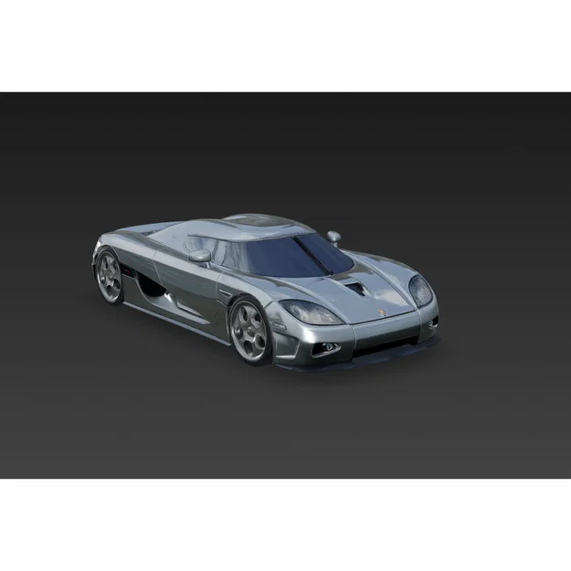Mô hình siêu xe Koenigsegg CCX in 3D đẹp mắt, sắc nét - Image 1