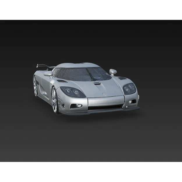Mô hình siêu xe Koenigsegg CCXR Trevita (File in 3D chất lượng cao) - Image 1