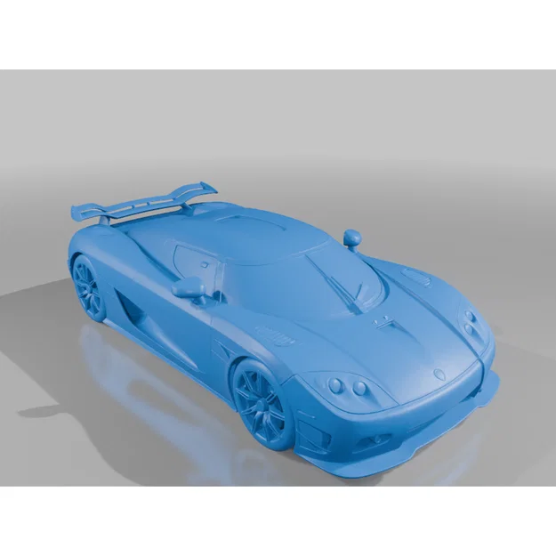 Mô hình siêu xe Koenigsegg CCXR Trevita (File in 3D chất lượng cao) - Image 2