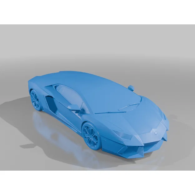 Mô hình 3D xe Lamborghini Aventador LP700-4 siêu nét cho người đam mê - Image 2