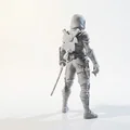 Mô hình Nữ Ninja - Tượng nhân vật nữ 3D in ấn - Thumbnail 3