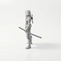 Mô hình Nữ Ninja - Tượng nhân vật nữ 3D in ấn - Thumbnail 4