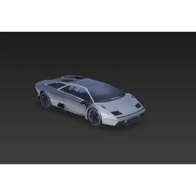Mô hình 3D xe Lamborghini Diablo GT siêu đẹp để trưng bày
