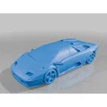 Mô hình 3D xe Lamborghini Diablo GT siêu đẹp để trưng bày - Thumbnail 2