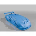 Mô hình siêu xe Lamborghini Essenza SCV12 in 3D chi tiết - Thumbnail 1