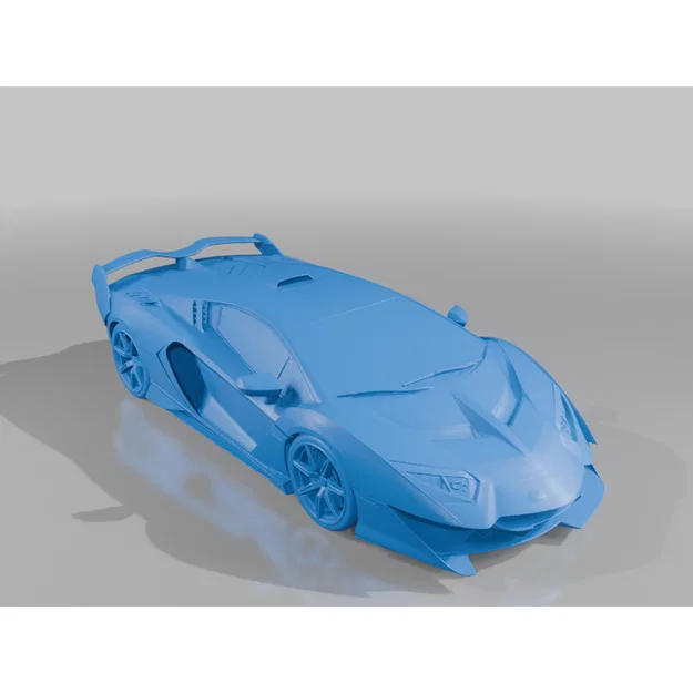 Mô hình siêu xe Lamborghini SC18 Alston 3D in ấn chất lượng cao - Image 2