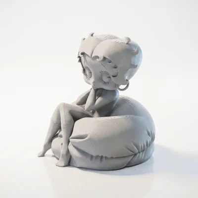 Mô hình 3D Tượng Nữ Nghỉ Ngơi Thanh Lịch (Elegant Woman Resting Figure)